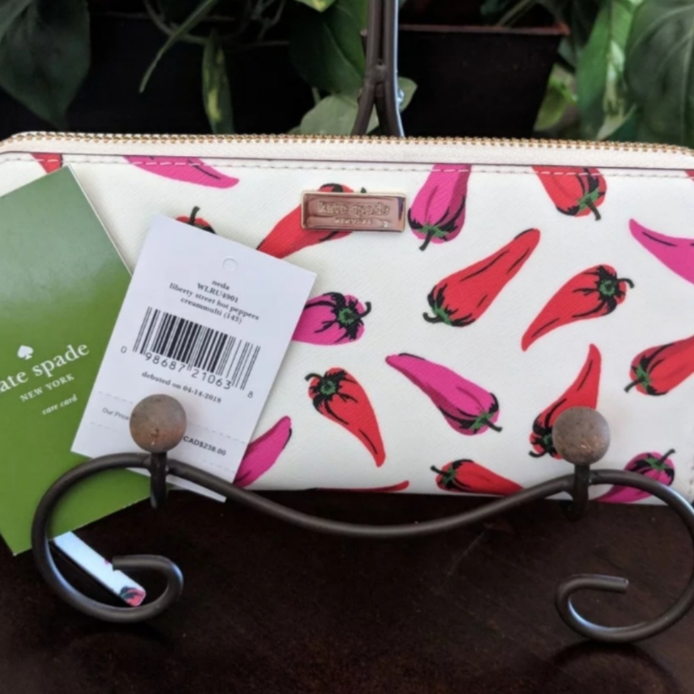 Kate Spade Chili Peppers Wallet